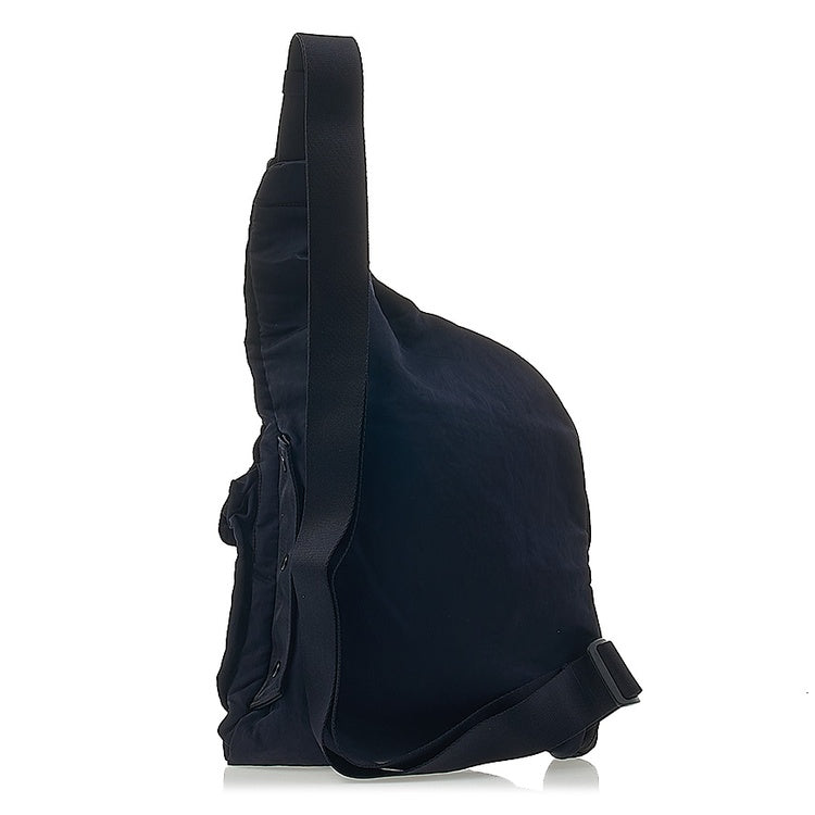 Cp Company Nylon B Single Strap Lens Rucksack Navy
