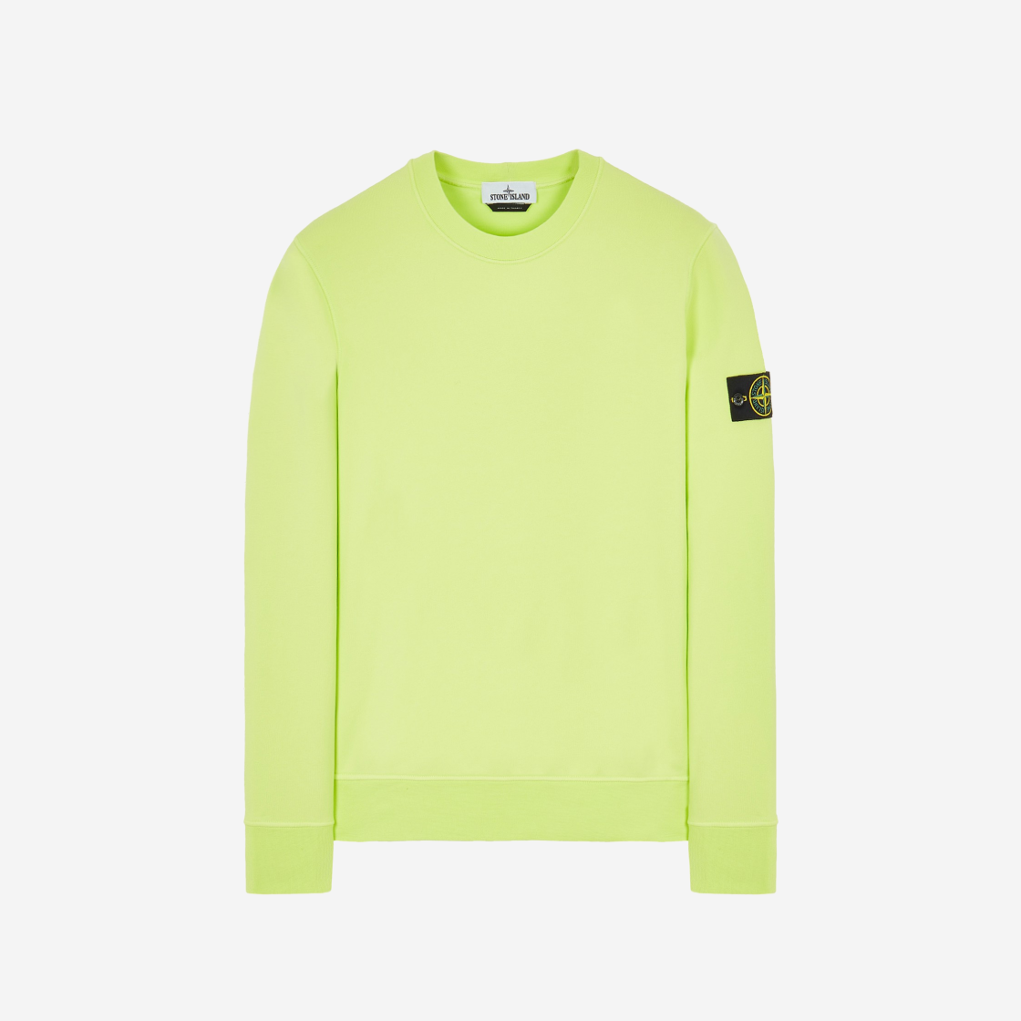 Stone Island 63051 Sweatshirt In Lemon