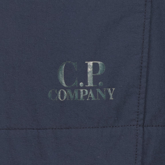 Cp Company Dyshell Hooded Jacket In Navy