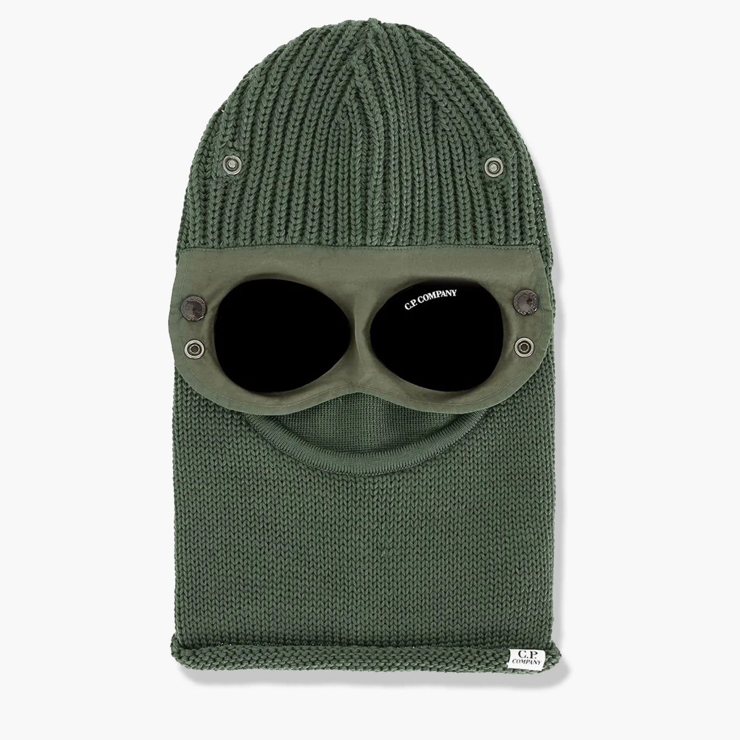 Cp Company Goggle Balaclava in Khaki