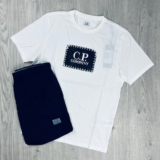 CP Company Holiday Set - White/Navy