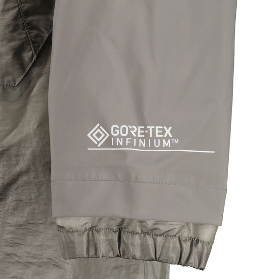 Cp Company Gore-Tex Infinium Mixed Lens Long Jacket in Griffin Grey