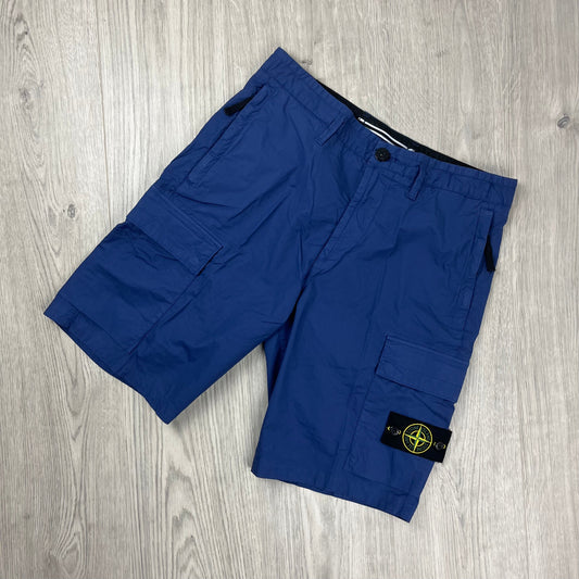 Stone Island Cargo Shorts - Blue