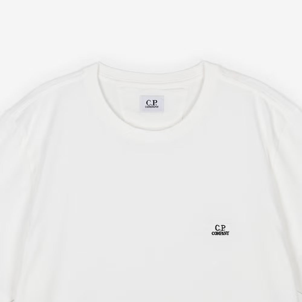 Cp Company Classic Patch Logo T-Shirt in White