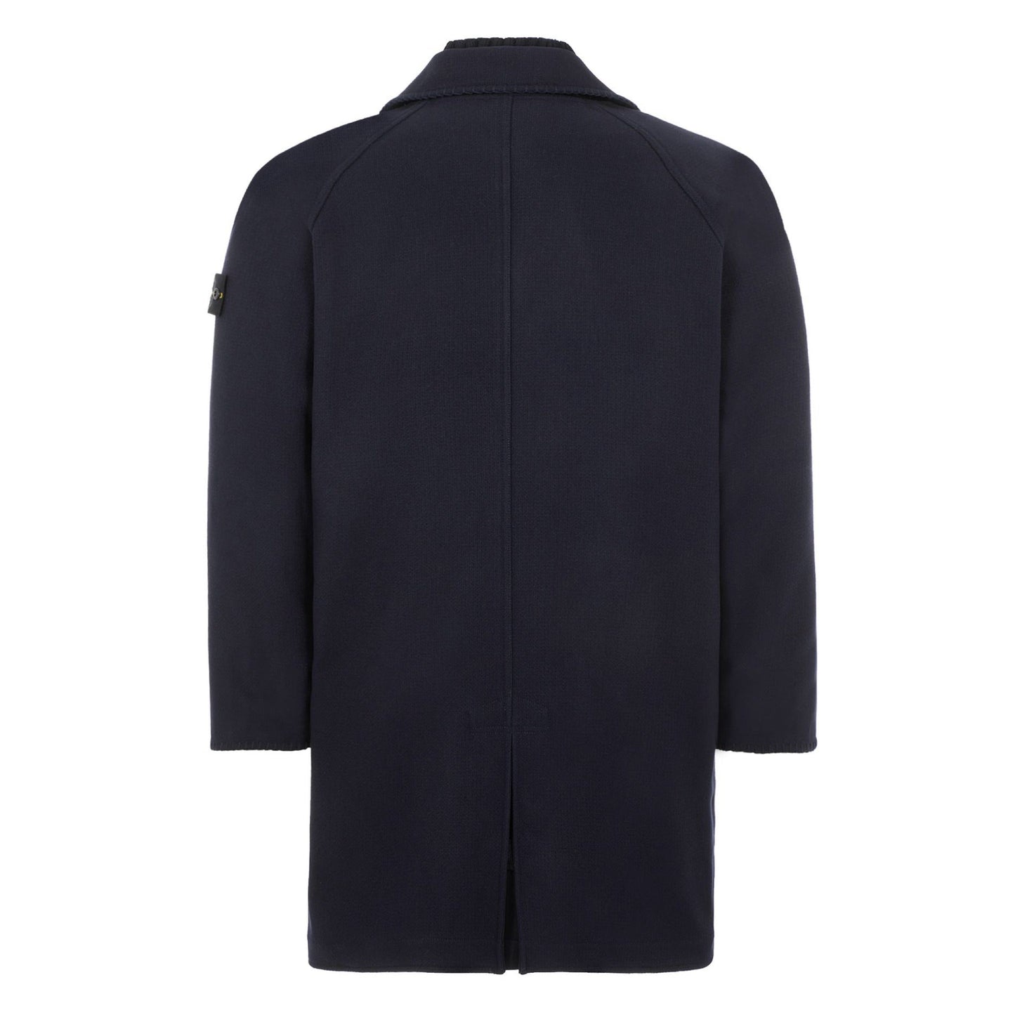 Stone Island Panno Speciale Coat in Navy