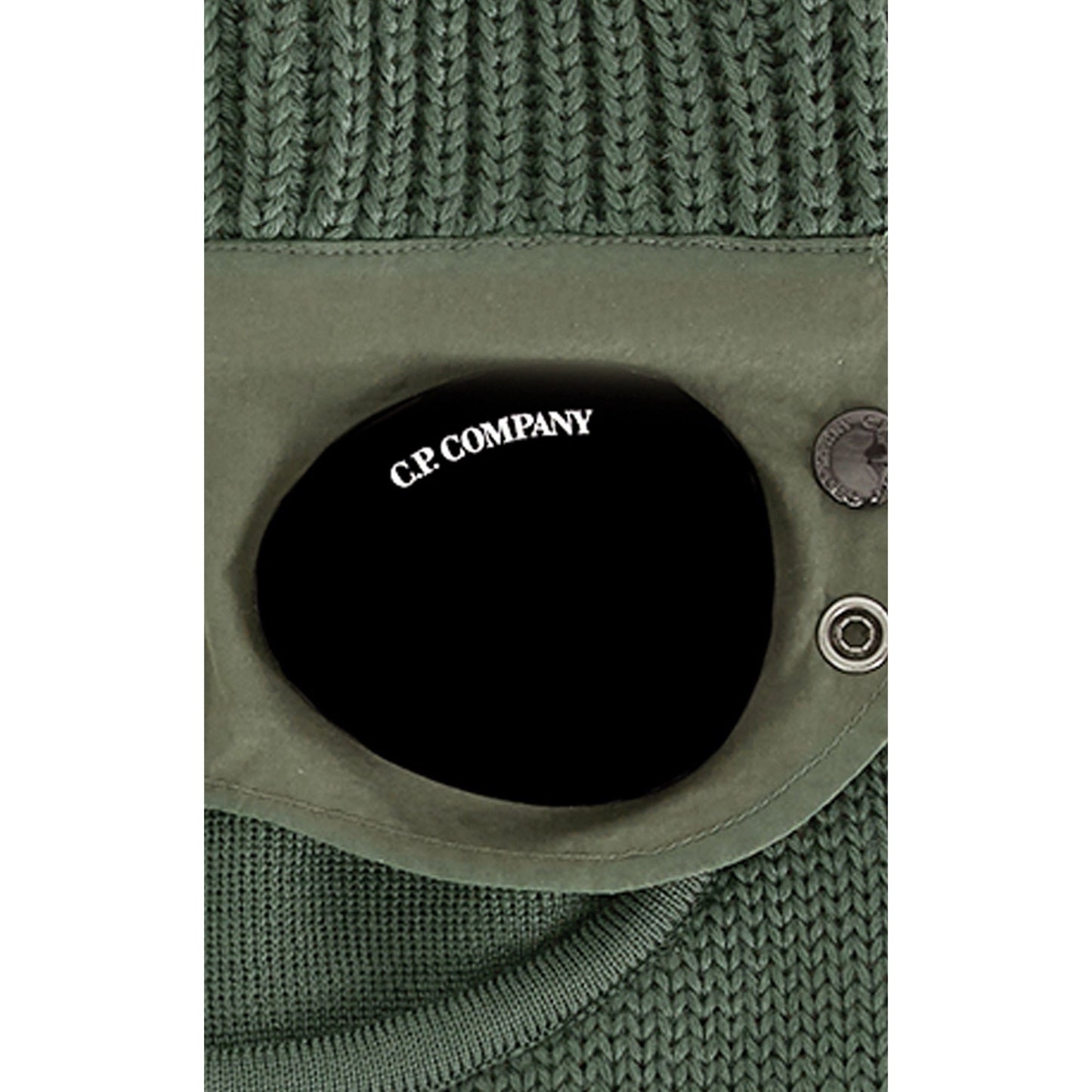 Cp Company Goggle Balaclava in Khaki