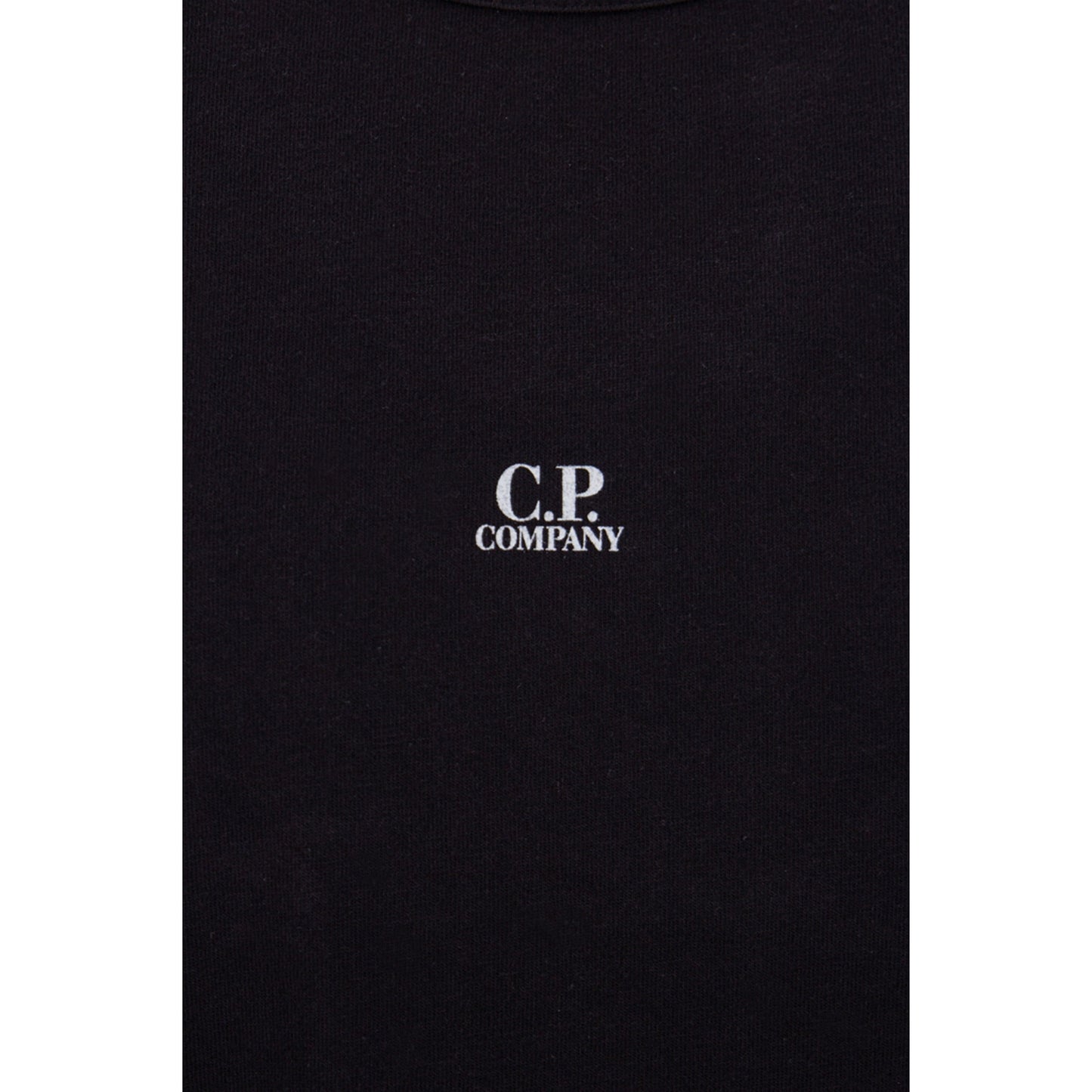 Cp Company Resist Dyed Small Logo T-Shirt In Black