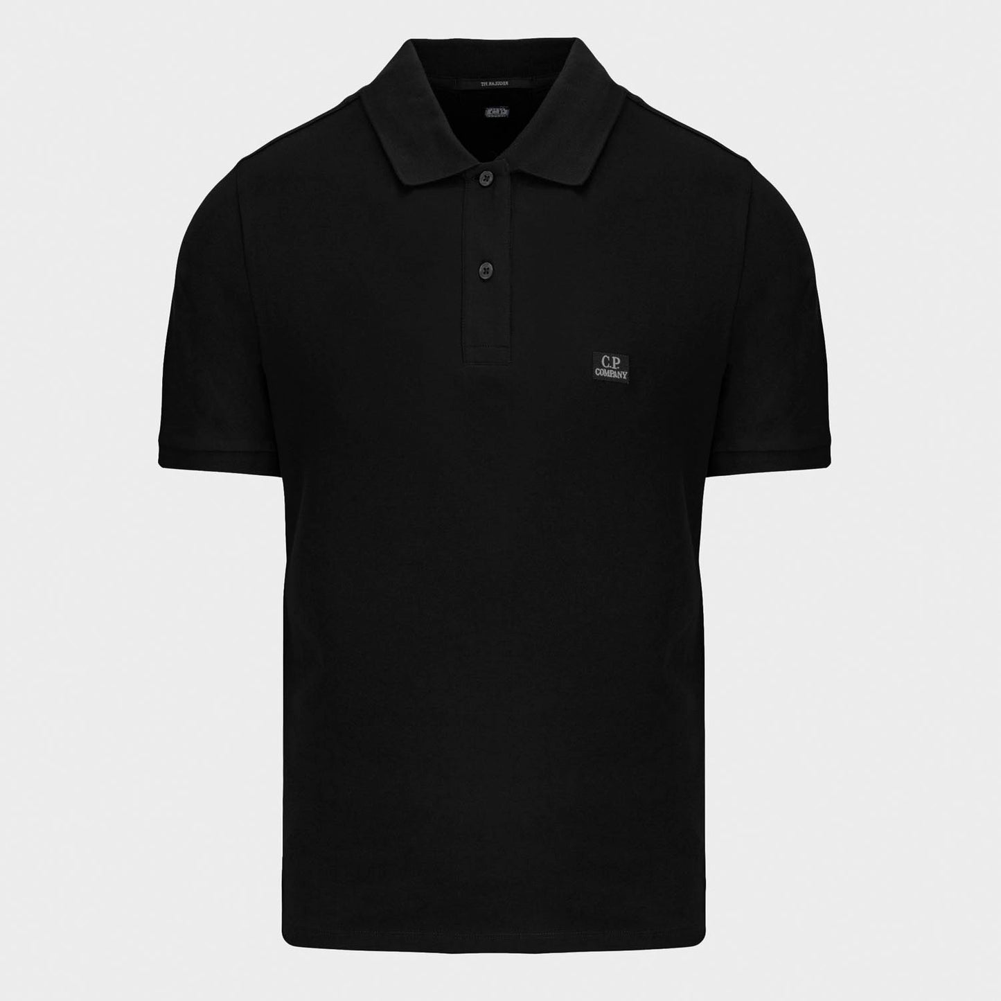 Cp Company Regular Fit Polo Shirt 071A Black