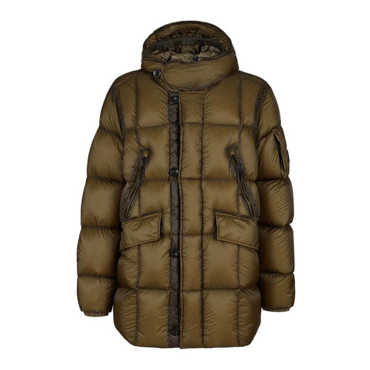 Cp Company D.D Shell Down Parka In Butternut Brown
