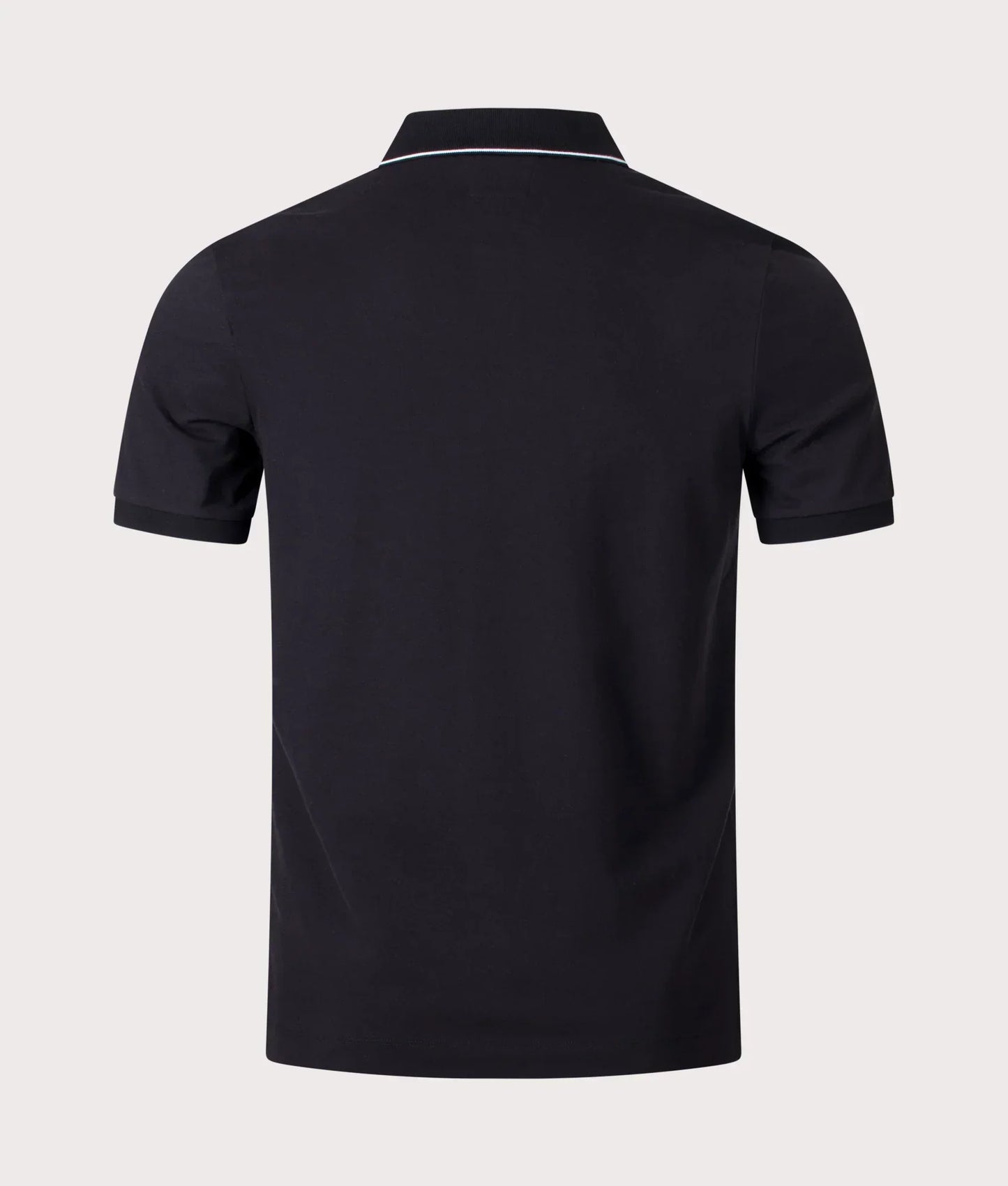 Cp Company 052A Stretch Piquet Slim Fit Polo Shirt in Black