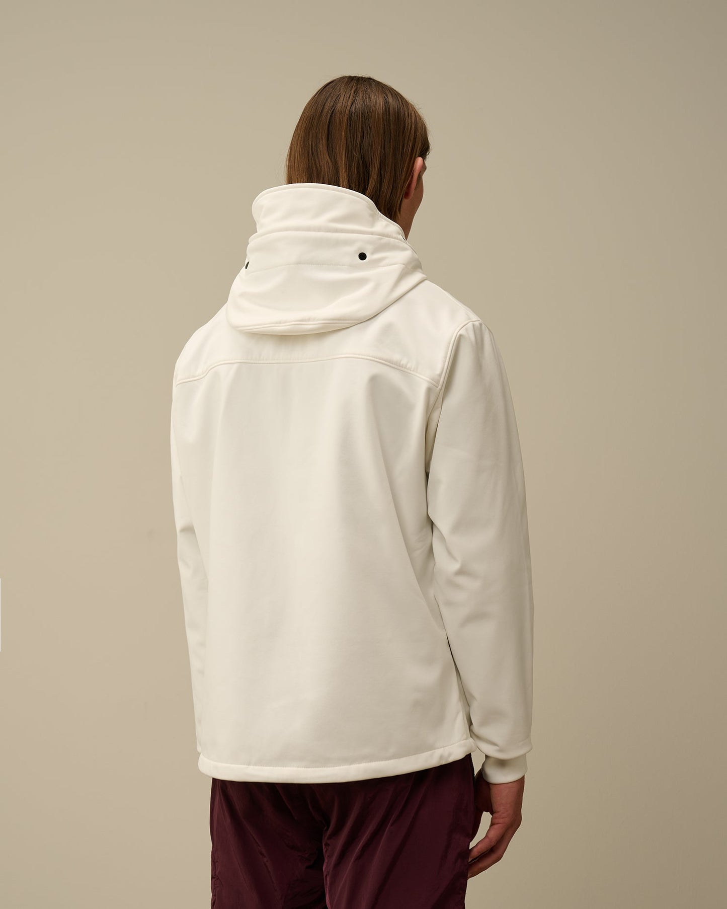 Cp Company A/W Lined Goggle Soft Shell-R In Pelican