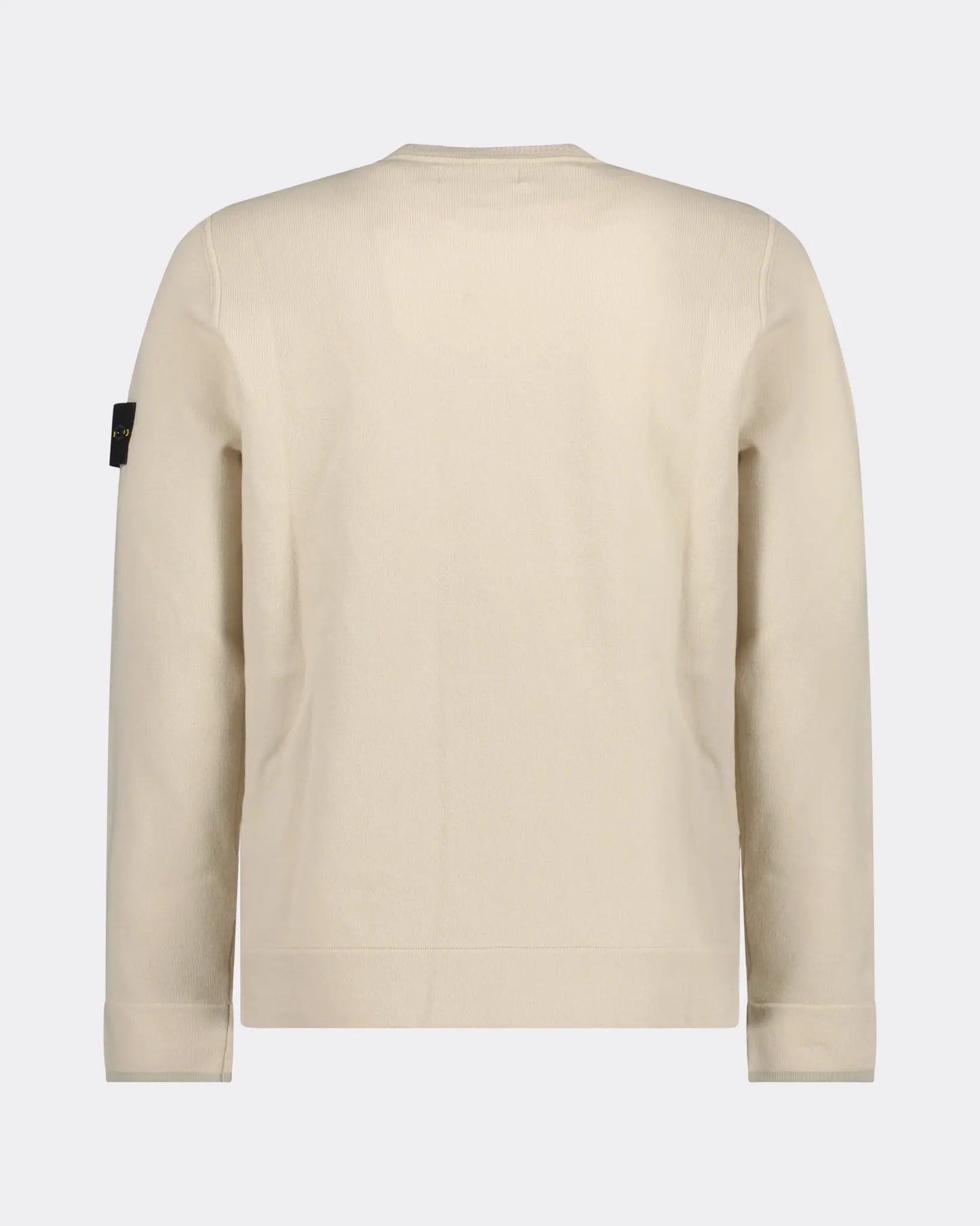 Stone Island Virgin Wool Sweatshirt in Stucco