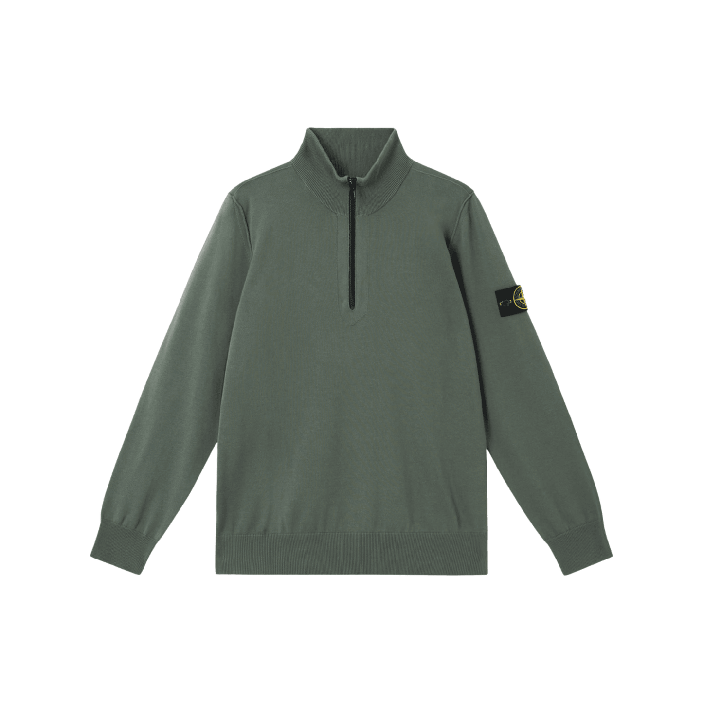 Stone Island Knit Half Zip Fleece - Musk