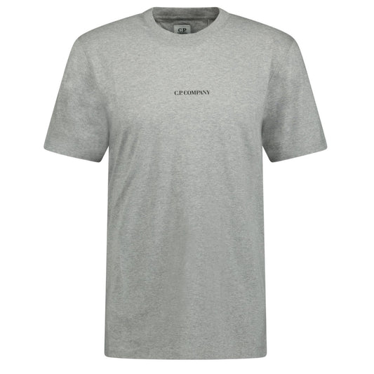 CP Company Chest Logo T-Shirt Grey