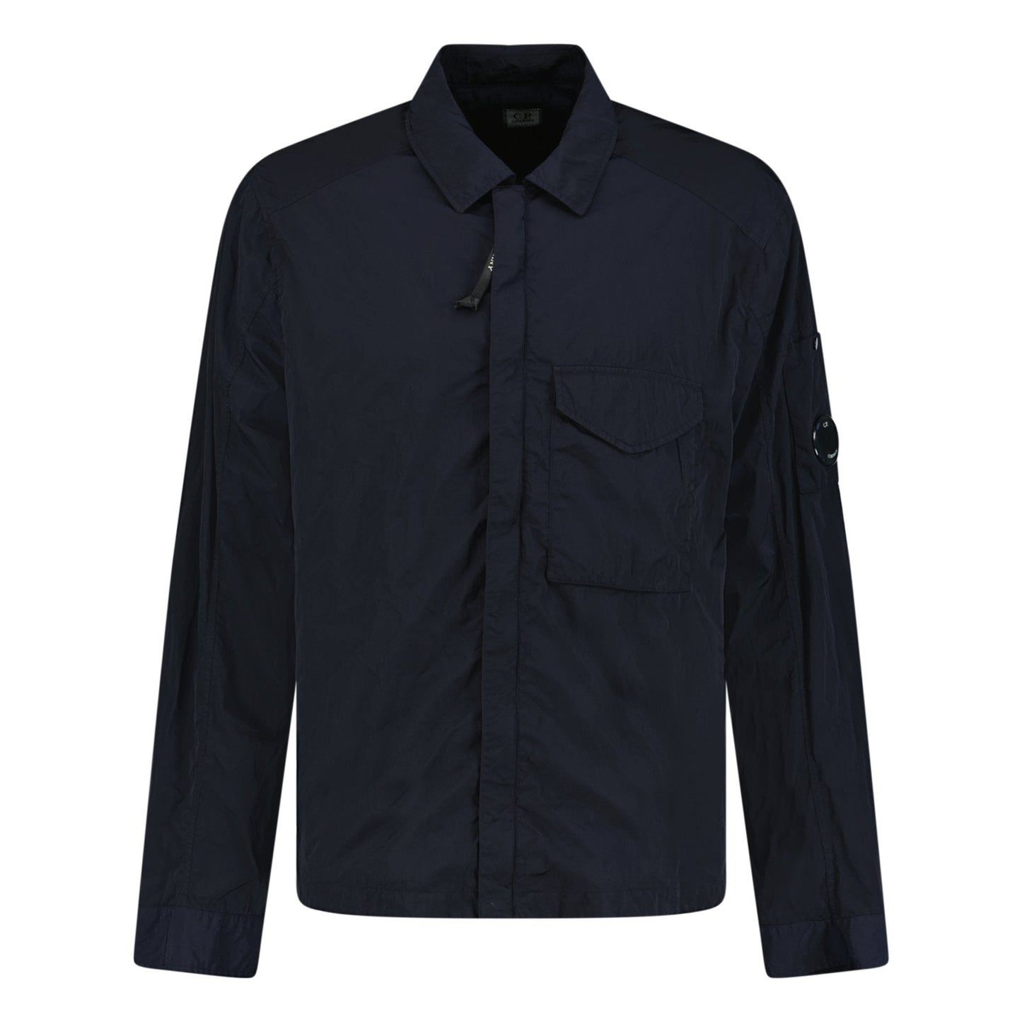 CP Company Lens Chrome Zip-Up Jacket Navy