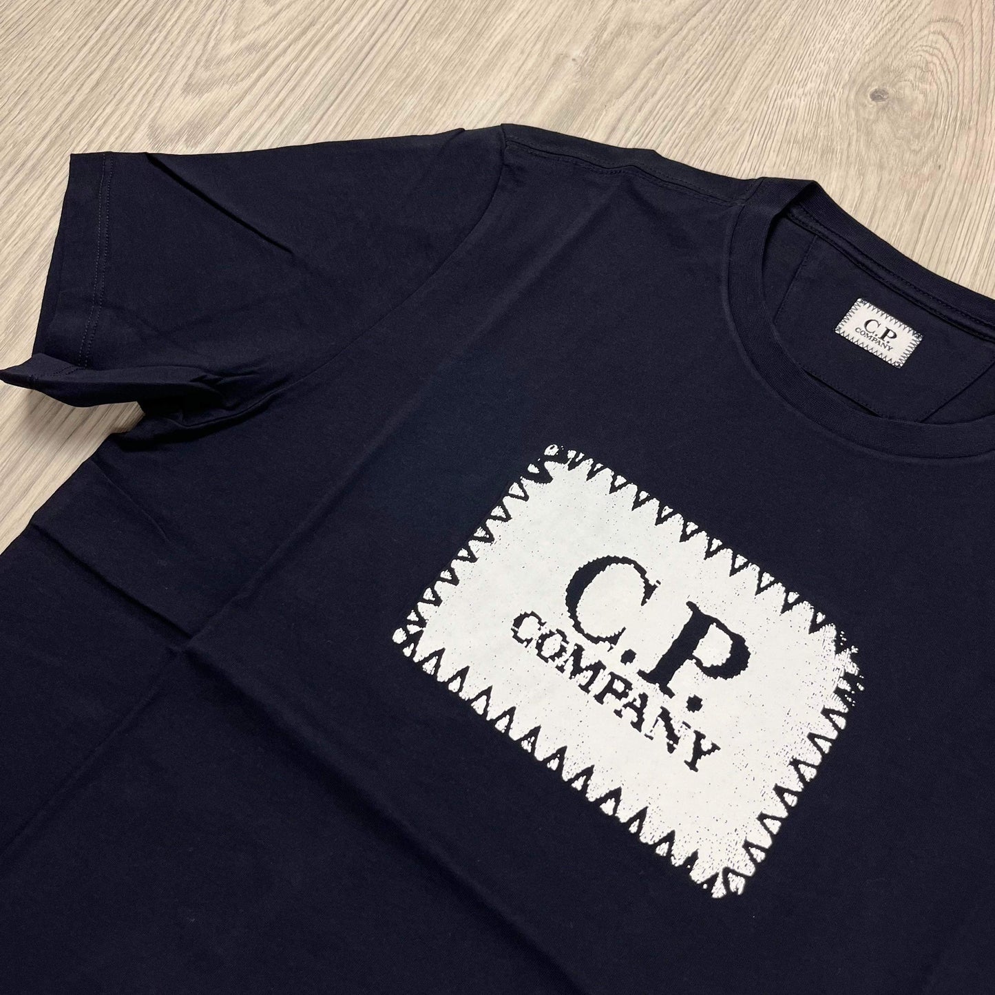 CP Company Stamp T-Shirt - Navy
