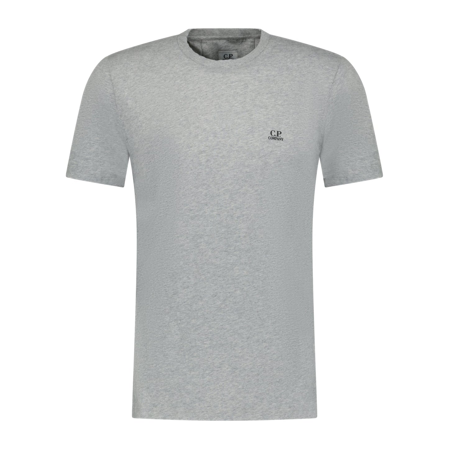 CP Company Writing Logo Crew T-Shirt Grey