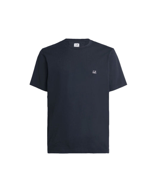 Cp Company Small Logo T-Shirt in Navy