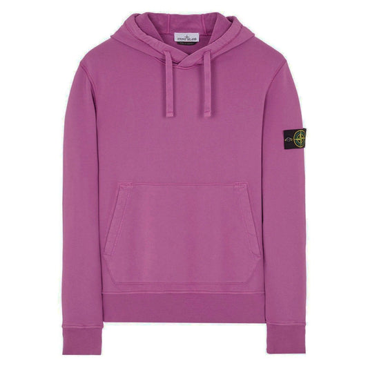 Stone Island Overhead Hoodie In Purple