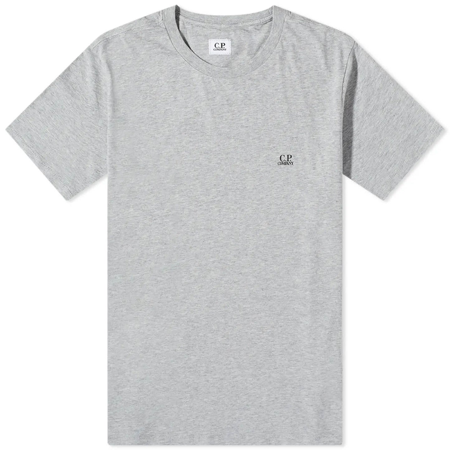 Cp Company 30/1 Jersey Goggle T-Shirt In Grey