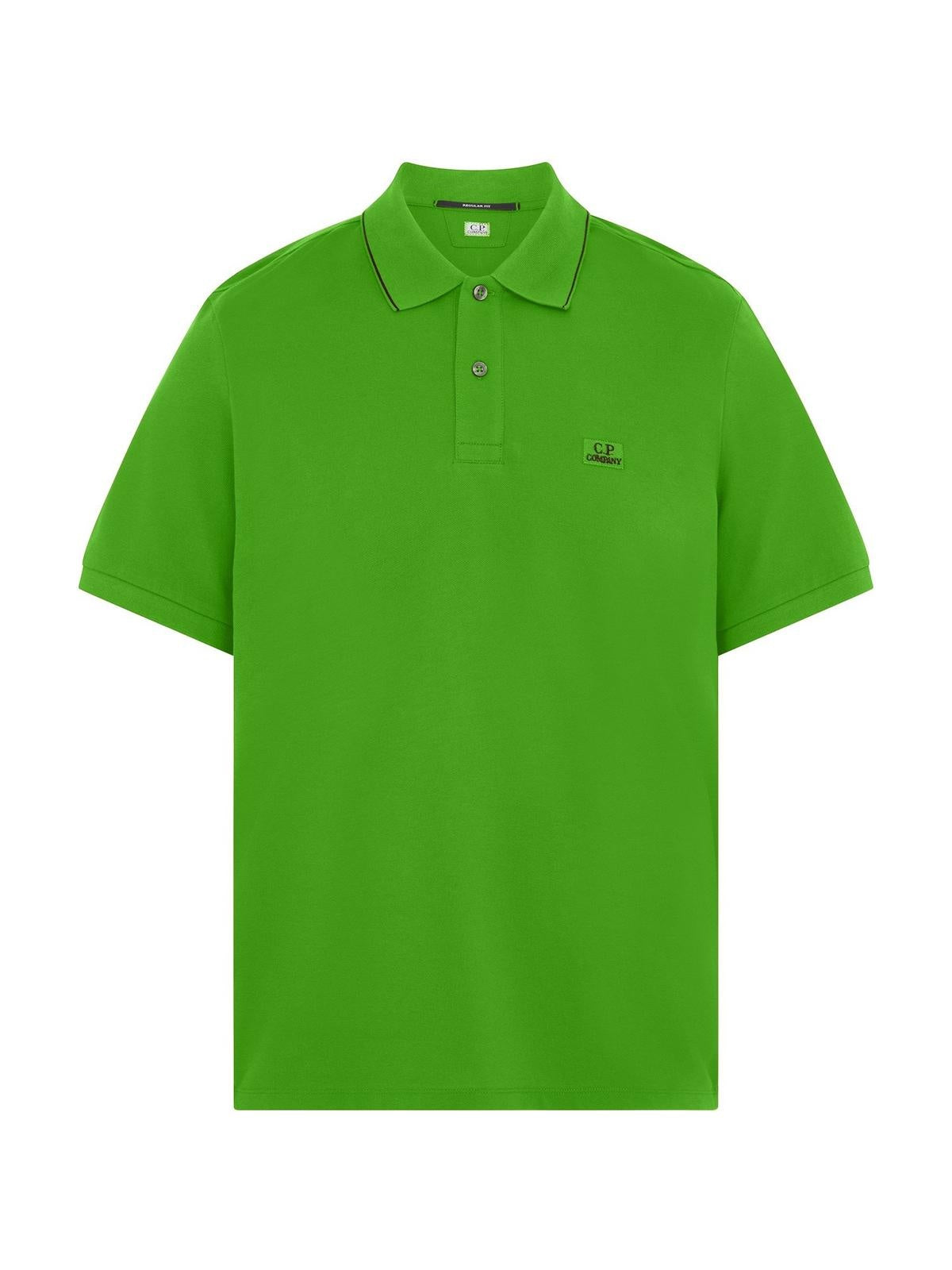 Cp Company 097A Regular Fit Polo Shirt in Green